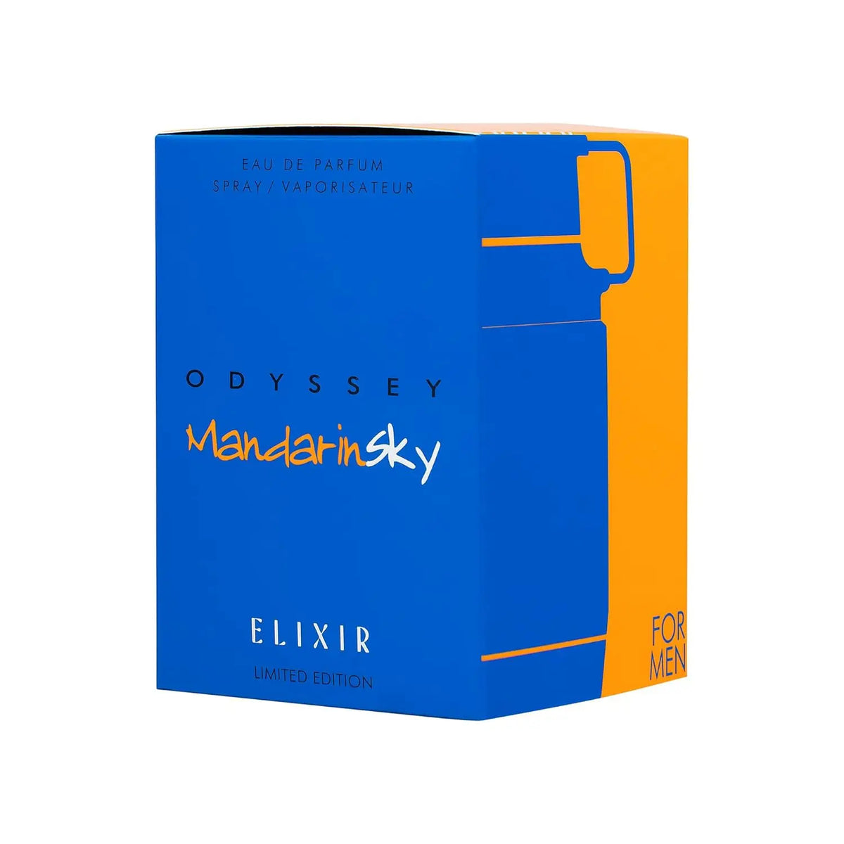 Armaf Odyssey Mandarin Sky Elixir unisex perfume spray by Blushimmer, 3.4 oz, limited edition bottle with elegant design