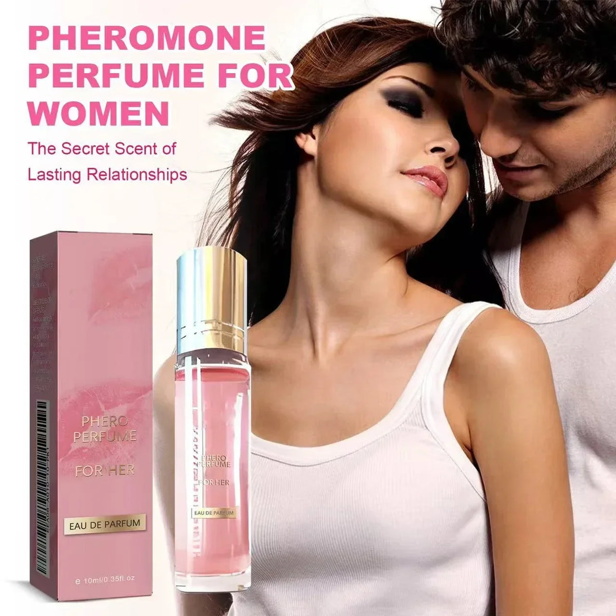 Blushimmer flirting perfume pheromone oil bottle with long-lasting, sexually stimulating fragrance for women.