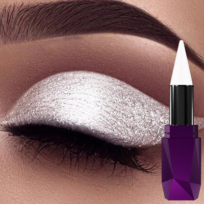 Blushimmer 25-color pearl eyeshadow stick with waterproof, long-lasting glitter and matte shades for eye makeup and face highlights.