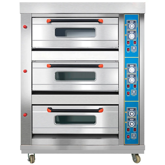 Professional Pizza Oven Industrial Gas Bread Baking Home Use Commercial