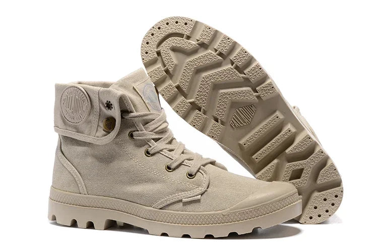 Outdoors PALLADIUM Pallabrouse Sneakers Turn Help Men Women Ankle Boots Canvas Casual Shoes Men Casual Shoes Eur36-45