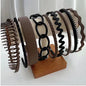 Fashion Headband Women Men Hair Bands Set Girls HairBand Hair Hoop Head band Hair Accessories Headwear Headdress Gift For Hair