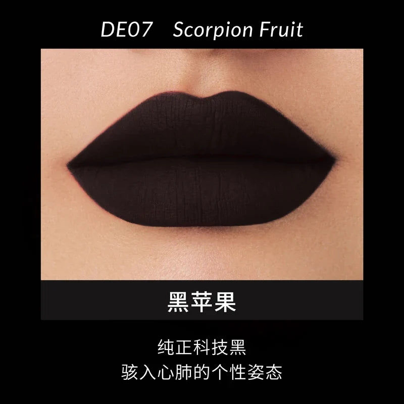 Blushimmer Kaleidos Lipstick Lip Cream in matte velvet nude with waterproof, long-lasting lip stain and gloss.