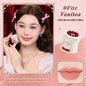 Blushimmer Flowerknows Strawberry Cupid lipstick cake with matte velvet lip gloss, featuring floral design and lip cream for women and girls.