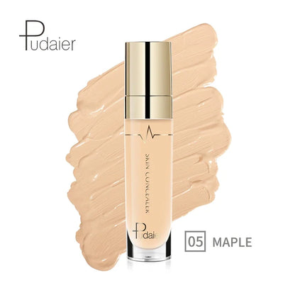 Blushimmer liquid face contour concealer palette with waterproof full coverage foundation and correctors for dark skin tones.
