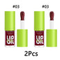 Lip Gloss Waterproof Long-term Moisturizing Non-stick Cup Non-fading Liquid Green Packaging Lip Gloss Cosmetics
