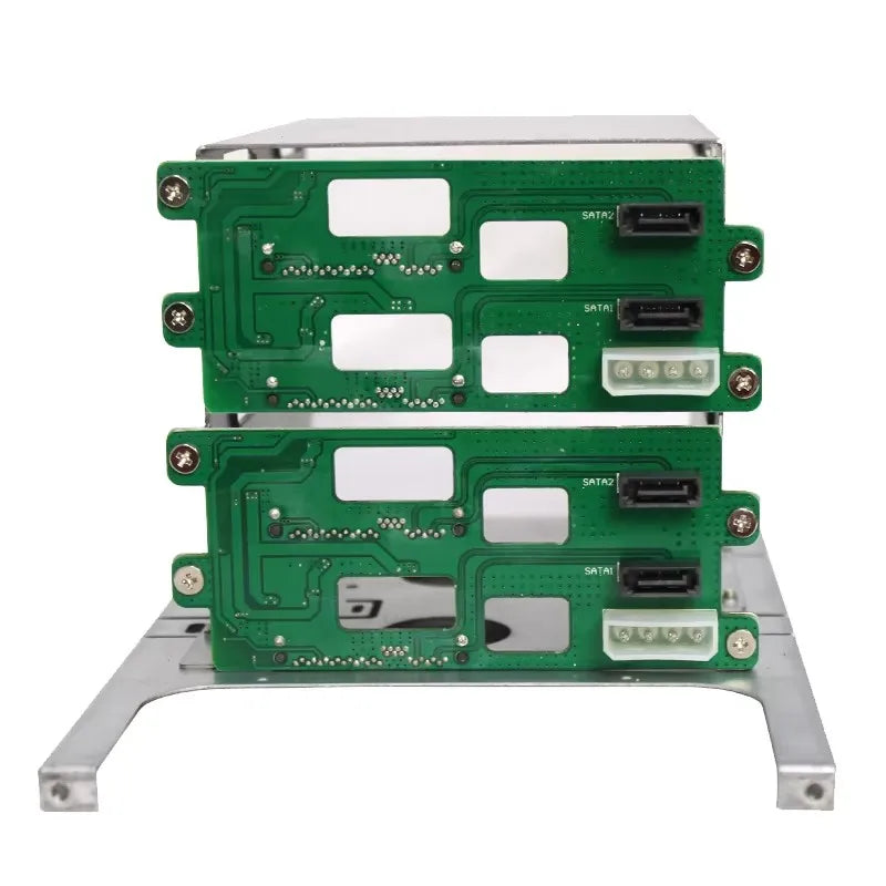 NAS2 Chassis Circuit Boards SATA Interface Backplane Accessories for Storage Server Repair FR4 Material NAS Chassis