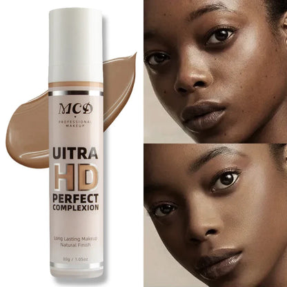 9 Shade Full Coverage Concealer Liquid Foundation  makeup high coverage  Base makeup  cushion Foundation cream  Natural Matte