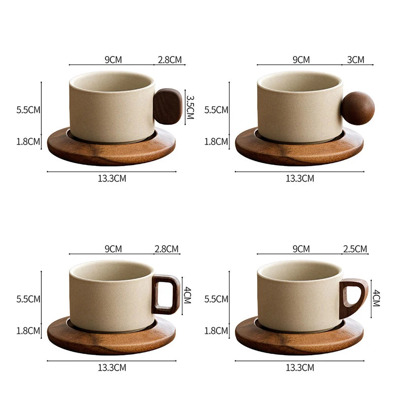 250ML European Style Porcelain Coffee Mug Creative Breakfast Milk Mug Exquisite Afternoon Tea Flower Tea Coffee Latte Cup Gifts