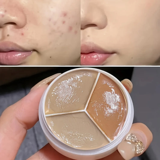 Waterproof Long Lasting Full Coverage for Acne Mark Dark Circles Eye Contour Concealer Palette Moisturizing Face Makeup