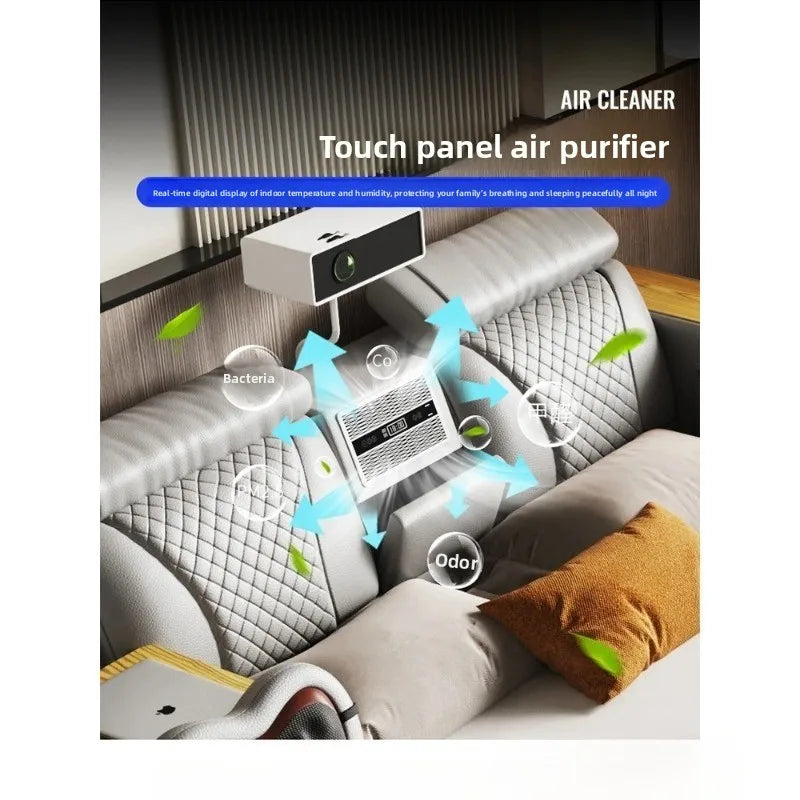 Tech Smart Bed - The Ultimate Multifunctional Bedframe With Genuine Leather, Massage, Speaker, Projector, Air Purifier