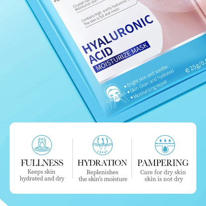 15pcs BIOAQUA Retinol Collagen Facial Masks Firming Moisturizing Nourishing Hydrating Face Mask Facial Skin Care Products
