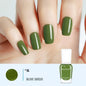 Blushimmer 40 Colors no-bake water-based nail polish with glitter sequins, quick-drying, long-lasting nude nail polish.
