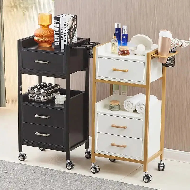 New Hairdresser's Cart and Hairdresser's Special Dyeing and Perm Cart Multifunctional Shelf Barber's Tool Cabinet Wholesale