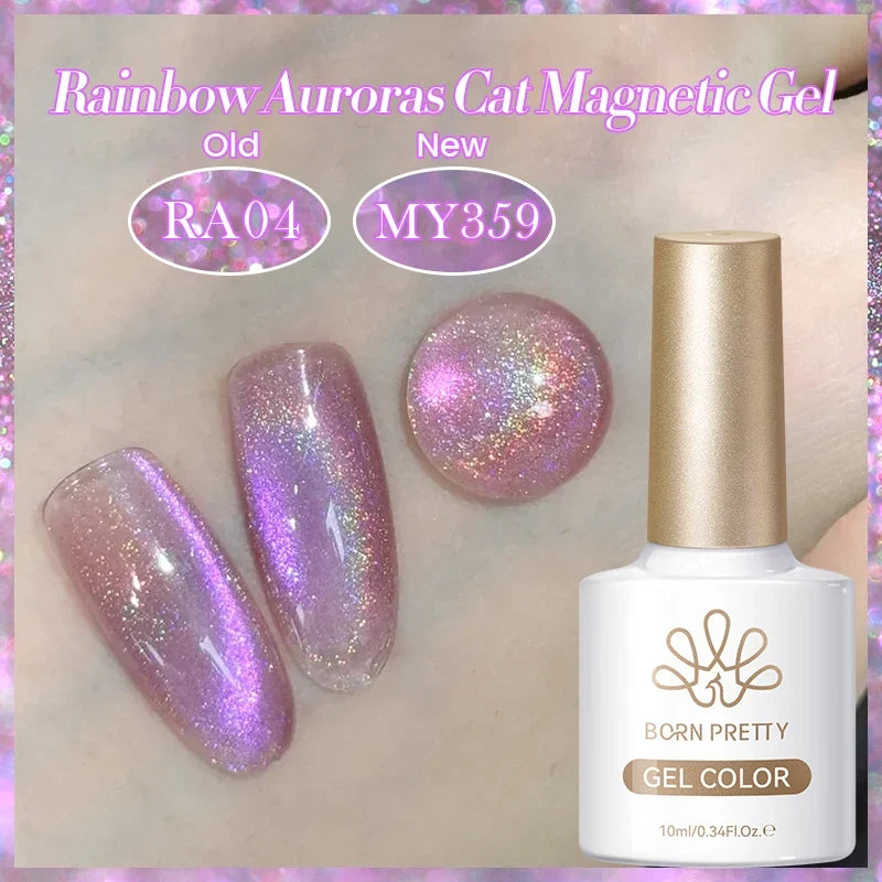 Blushimmer Born Pretty 117 Colors Cat Magnetic Gel Nail Polish 10ml full coverage semi-permanent manicure varnish