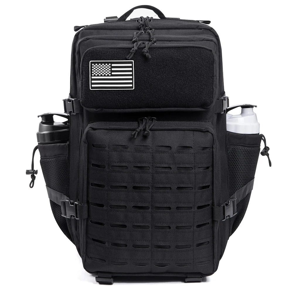 Men's 45L tactical backpack with double cup holders, outdoor camping gear, hunting and hiking survival backpack by Adventure Club Store