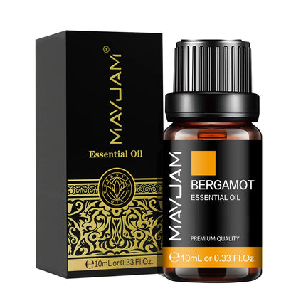 Blushimmer MAYJAM 10ml essential oil blend with lavender, jasmine, eucalyptus, vanilla, sandalwood, and citrus fragrance.