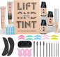 Libeauty Lash Lift and Brow Lamination Kit with Black Tint