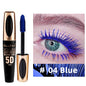 5D Silk Mascara with Big Eyes, Strong and Lasting Black Content and Length, Waterproof and Non-caking, and Prolonged Mascara.