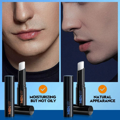 Blushimmer SADOER men's shark grass vaseline lip balm for dryness relief, moisturizing and hydrating lips in autumn and winter.