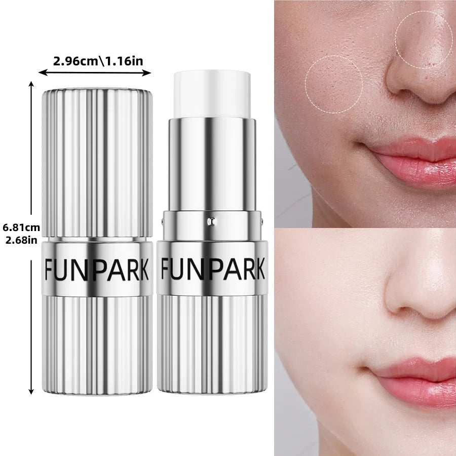 Blushimmer Invisible Pore Stick makeup primer, waterproof and moisturizing, with a smooth, creamy texture for long-lasting pre-makeup base.