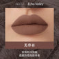 Blushimmer Kaleidos lipstick in matte velvet nude with waterproof, long-lasting lip stain and lip gloss finish.