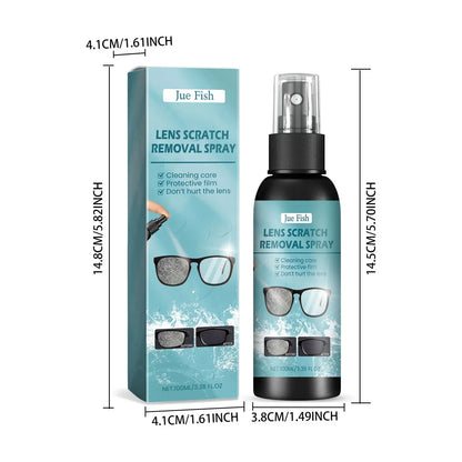 Glasses cleaning solution Glasses cleaning solution Water Eye lenses can be used at all ages Special spray cleaner