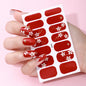Blushimmer DIY nail stickers featuring spring and summer floral designs on self-adhesive full cover nail strips for easy decoration