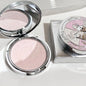 Blushimmer Art Value Bear Knight loose pressed powder in natural matte finish, for brightening and setting makeup, soft focus texture