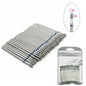 50pc Diamond Nail Drill Cuticle Clean Bit Set Milling Cutter for Manicure Electric  Bits Accessories Dead Skin Remove Tool