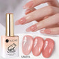 Blushimmer UR Sugar 15ml translucent white gel polish for semi-permanent UV nail art, soak-off gel varnish, shiny finish