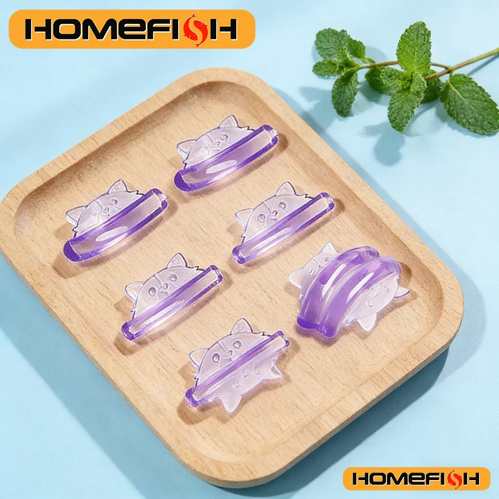 Five pairs of Blushimmer C Curl silicone eyelash pads for 3D lash lifting, showing the curved, sticky lash shield and makeup tools.