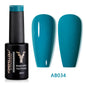 Blushimmer YOKEFELLOW 10ml translucent pink gel nail polish with a glossy finish, soaking-off UV gel varnish for long-lasting nails.