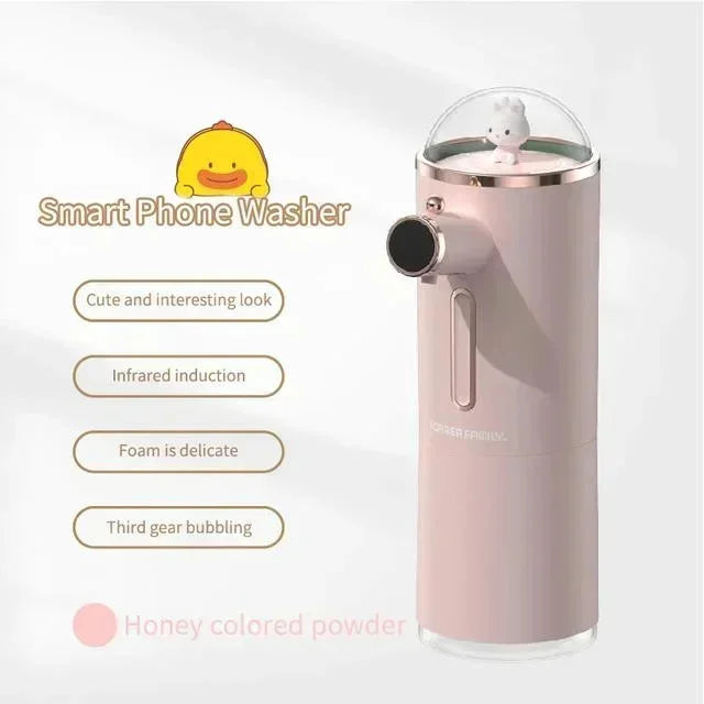 5V 2W 1200mAh 300ml Induction Foam Washing Hand Sanitizer Charging Automatic Soap Dispenser Foam Hand Sanitizer Automatic