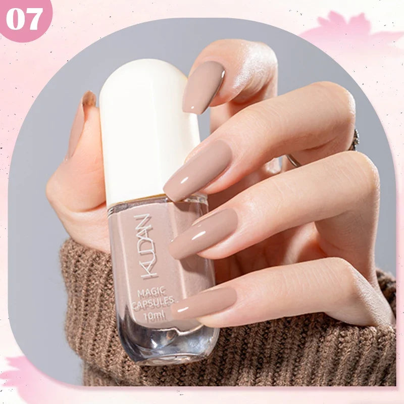 10ml Water-Based Peel Off Nail Polish 40 Colors Long Lasting Quick Drying No Need of Lamp to Cure Nail Supplies Manicure Nails