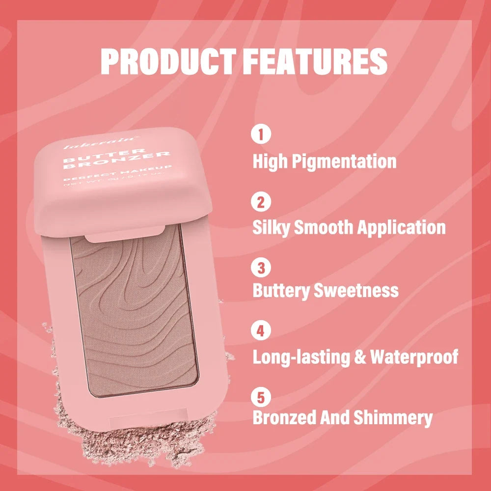 Blushimmer waterproof bronzer makeup contour sticks with matte shading for face contouring, bronzing, and highlighting.