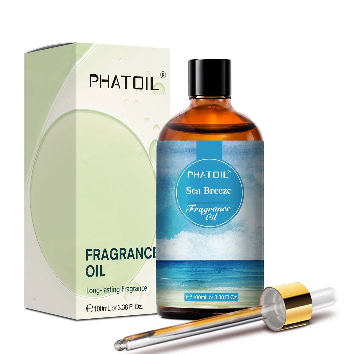 Blushimmer PHATOIL 100ml aroma fragrance oil with fresh linen, bubble gum, baby powder scents for skin, candles, and aromatherapy.
