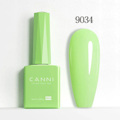 Blushimmer CANNI Hema Free Nail Gel Polish Fall Collection with semi-permanent diamond long wear top coat in vibrant red and nude jelly shades.