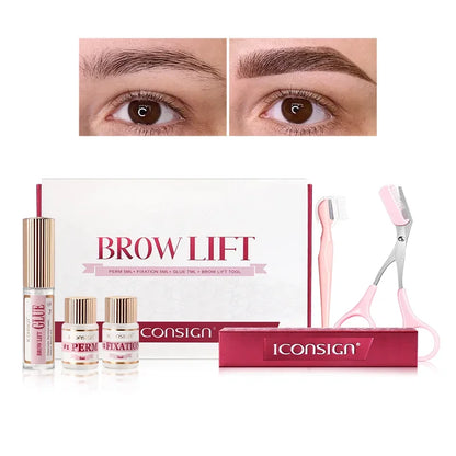 ICONSIGN DIY Eyebrow Lamination Kit - Professional Brow Perm Set
