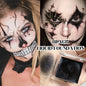 Matte Light White Liquid Foundation Cream Full Coverage Long-Lasting Black&White Cosplay Festival Makeup for All Skin Types