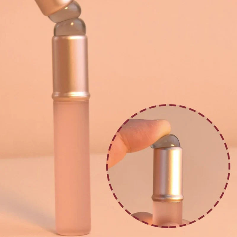 Blushimmer wholesale soft silicone lip brush for women, round cosmetic makeup tool for applying lipstick, professional makeup brush