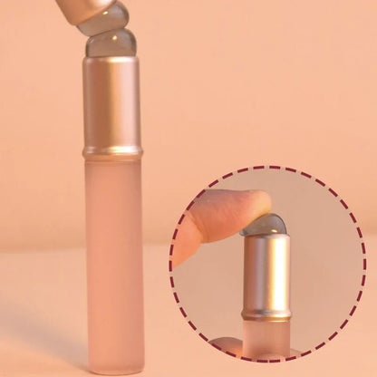 Blushimmer wholesale soft silicone lip brush for women, round cosmetic makeup tool for applying lipstick, professional makeup brush