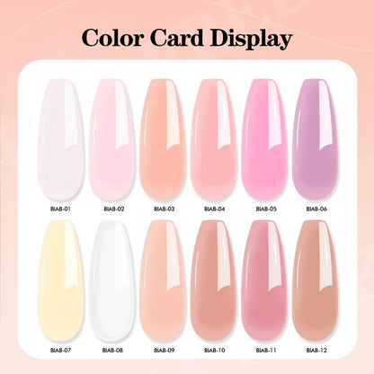 CHUNSHU Hema FREE Construction UV Gel 18ml Builder Nail Gel In A Bottle Semi Permanent Thick Rubber Base Gel Extension Nails Art