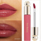 Blushimmer Rare Beauty Melting Cream Blush with matte pearlescent texture, glitter finish, and nourishing lip gloss in a sleek container