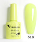 Venalisa HEMA TPO Free Nail Gel Polish by Blushimmer with glitter in pink nude shade, full coverage, soak-off UV and LED gel polish