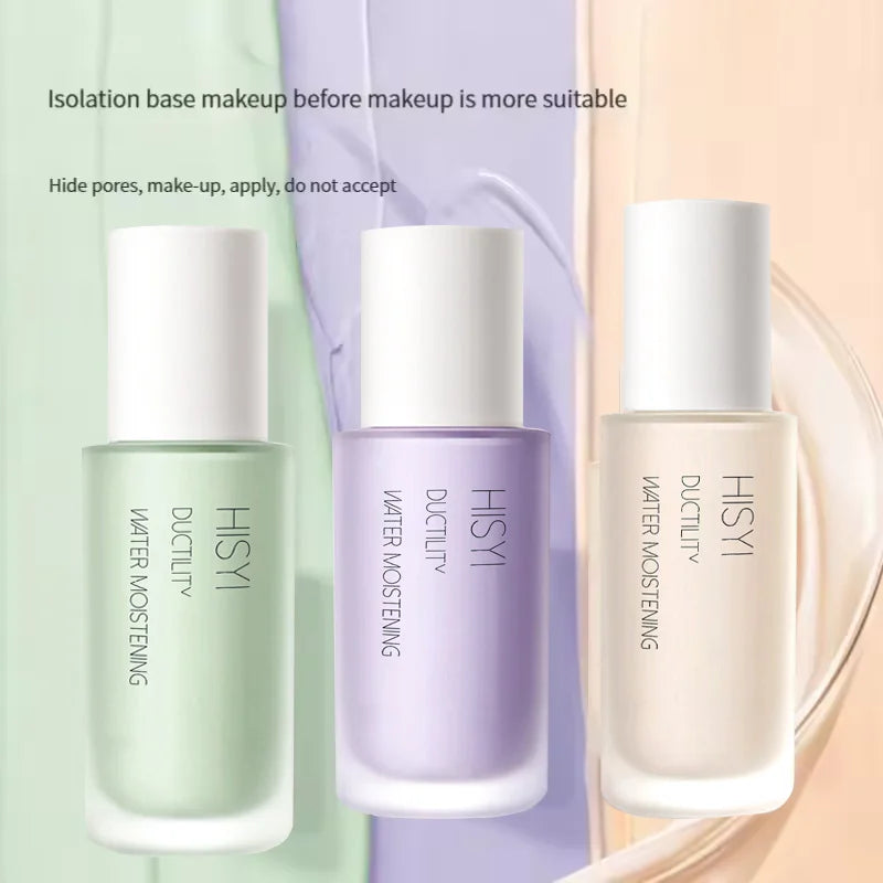 Blushimmer three-color facial primer with moisturizing, brightening, and skin tone correcting properties, in a sleek tube.