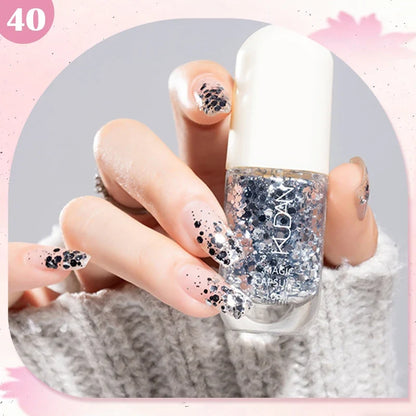10ml Water-Based Peel Off Nail Polish 40 Colors Long Lasting Quick Drying No Need of Lamp to Cure Nail Supplies Manicure Nails
