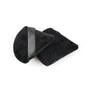 Set of 1/2/3/6pcs Blushimmer triangle velvet powder puffs for face and eye makeup, reusable and washable cosmetic sponge applicators.