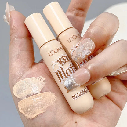 Blushimmer waterproof matte liquid concealer cream for acne, dark circles, face contouring, and makeup coverage, moisturizing and long-lasting.