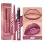Blushimmer waterproof lipliner and lipstick set with no smudge or fade, designed for durable, easy, perfect makeup application.